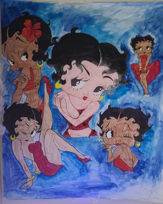 Many Faces of Betty Boop Animation